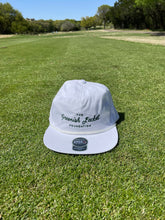 Load image into Gallery viewer, Greenish Script - Leather Strapback
