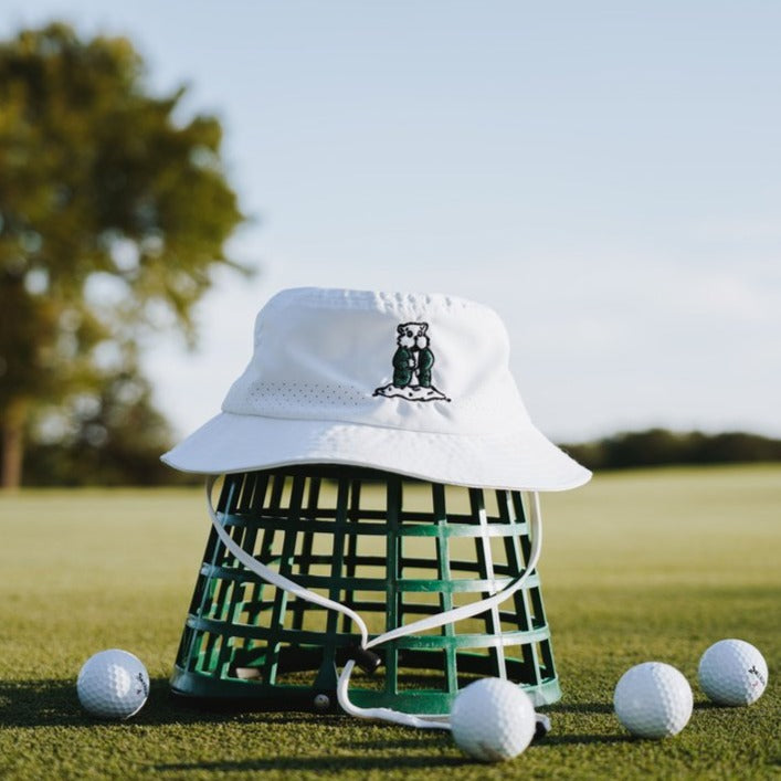 Penguin by Golfickers [BUCKET HAT]　カーキ 新品！Penguin by Golfickers バケットハット カーキ Penguin by